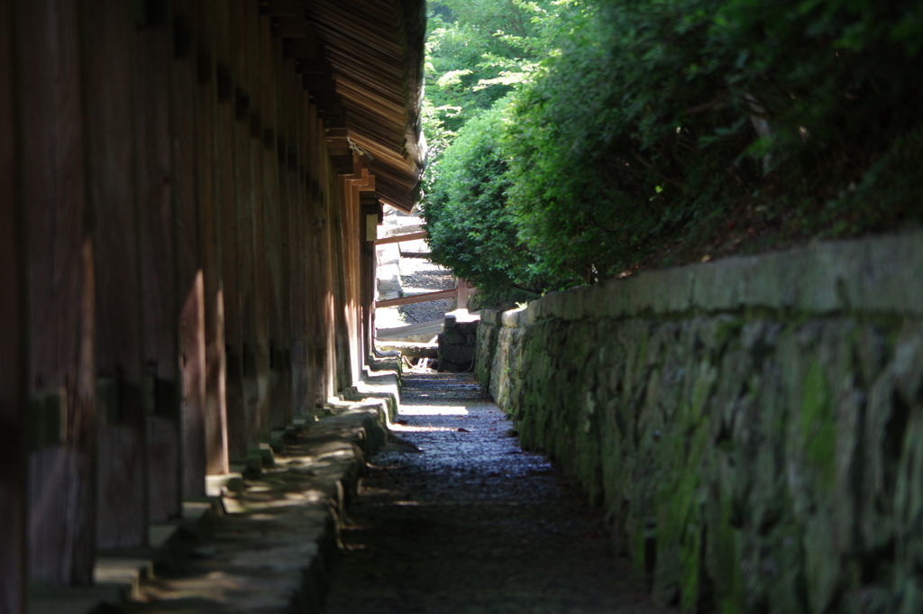 吉備津神社　回廊②