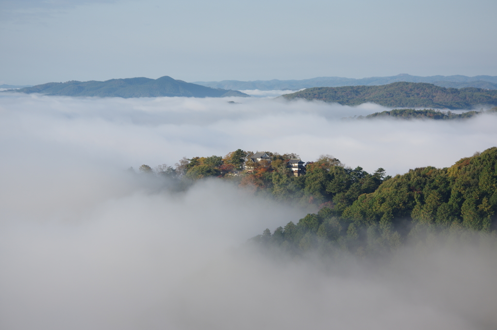 天空の城　備中松山城