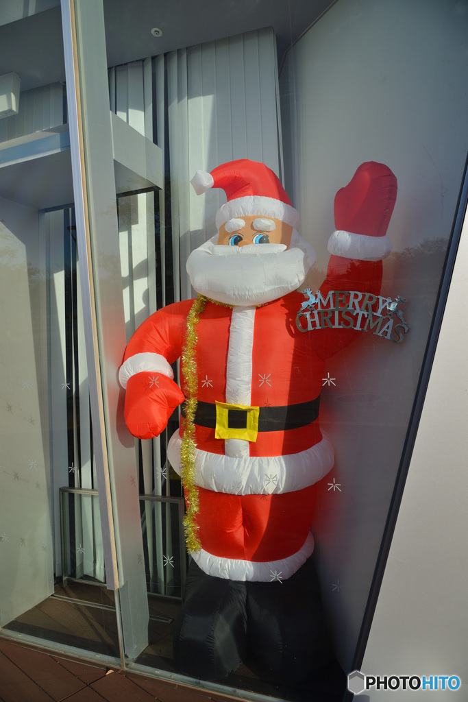 サンタさんがいたよ