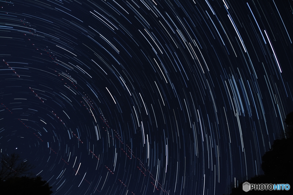 星空(比較明合成)