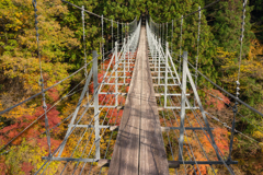 井川の吊橋