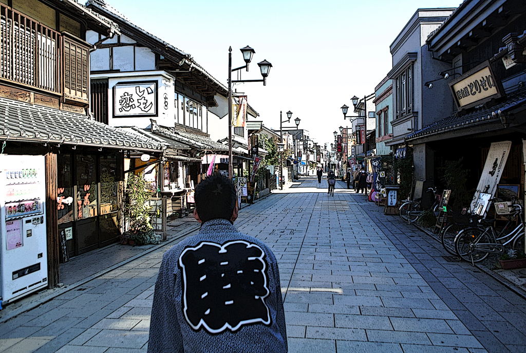 人力車に揺られて  