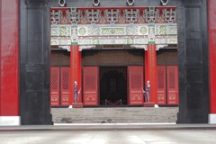 忠烈祠の衛兵