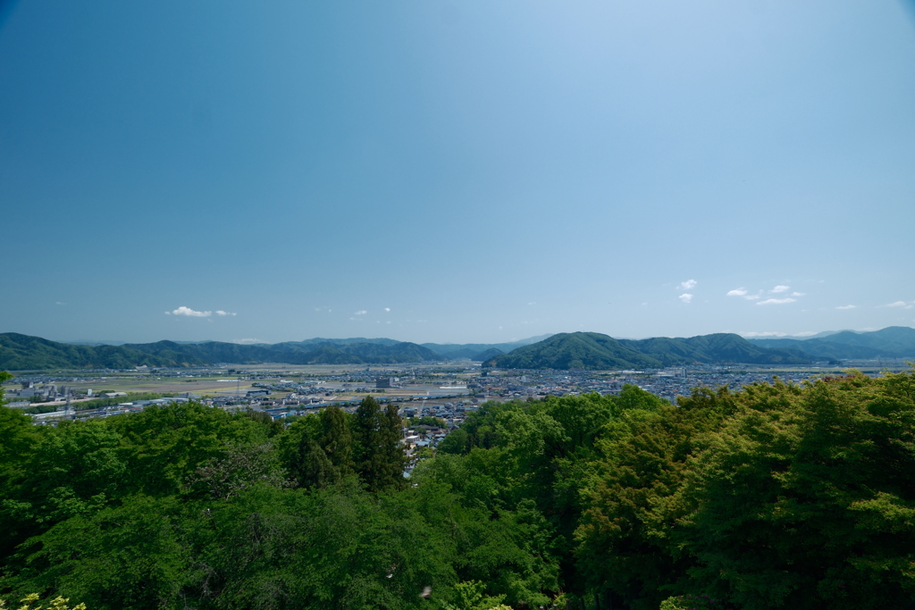 鯖江市西山公園での散策１