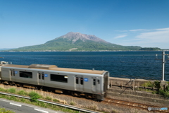 仙巌園も桜島が見えるスポット３
