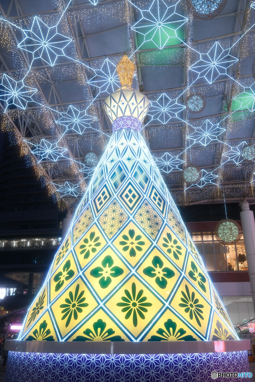 鹿児島中央駅のイルミネーション４