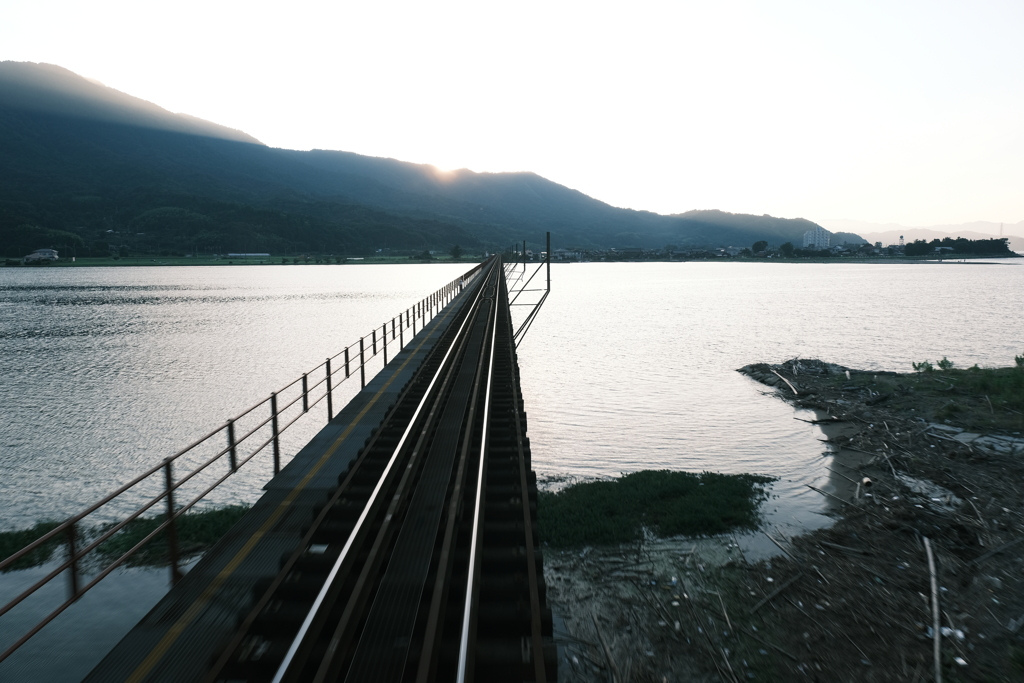 列車の車窓から見た光景２