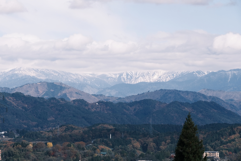 朝晩最早冬の寒さとなった紅葉の旅５