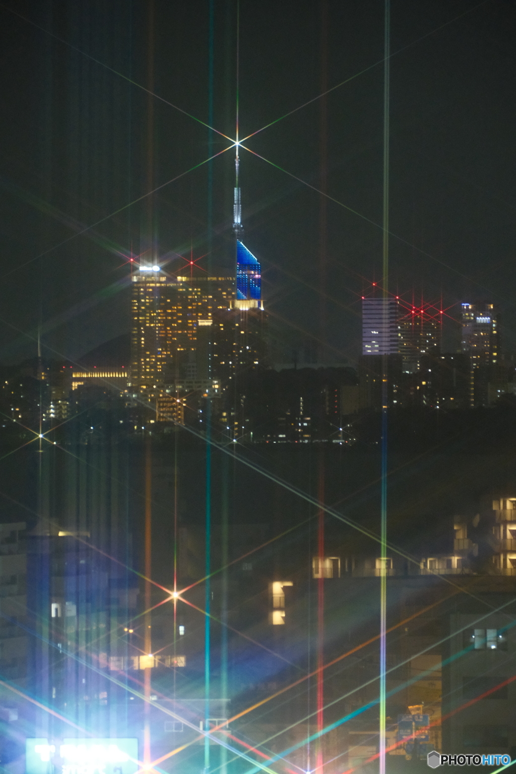 夜景＋スノークロスフィルター２