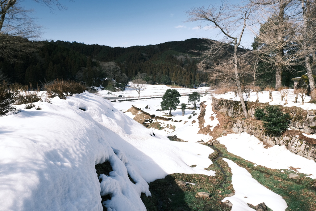 晴れた日の雪景色１２