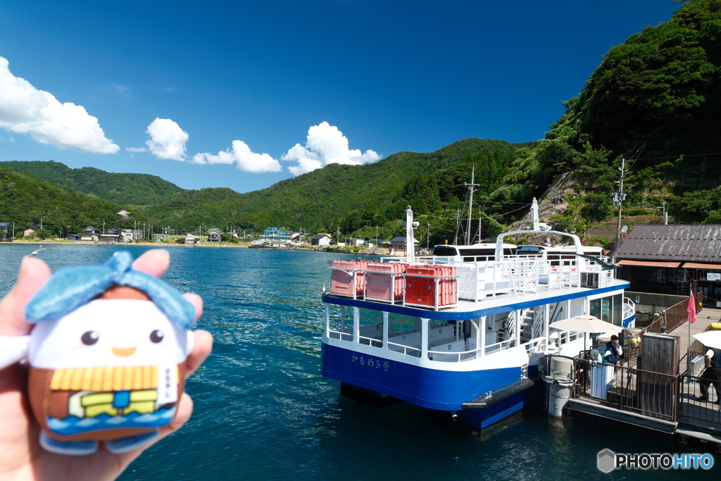 伊根湾めぐり遊覧船に乗って４