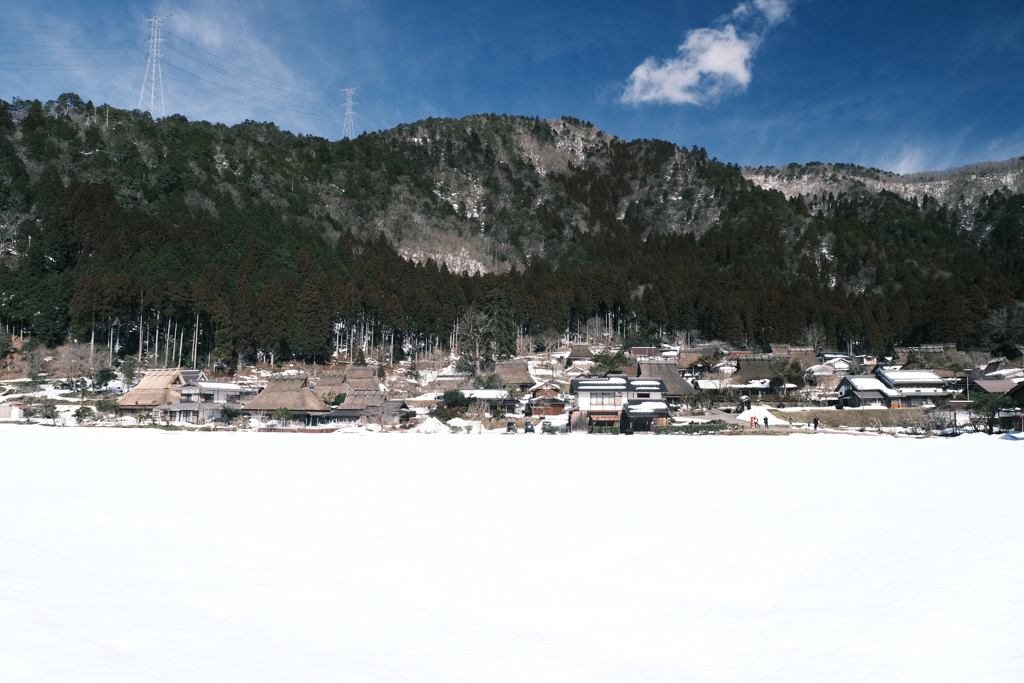 雪が残る中で少しずつ近づいた春５