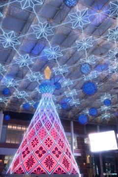 鹿児島中央駅のイルミネーション３