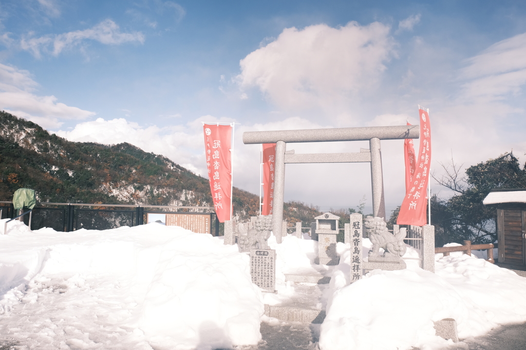 雪景色を求めて強引な予定で天橋立へ７