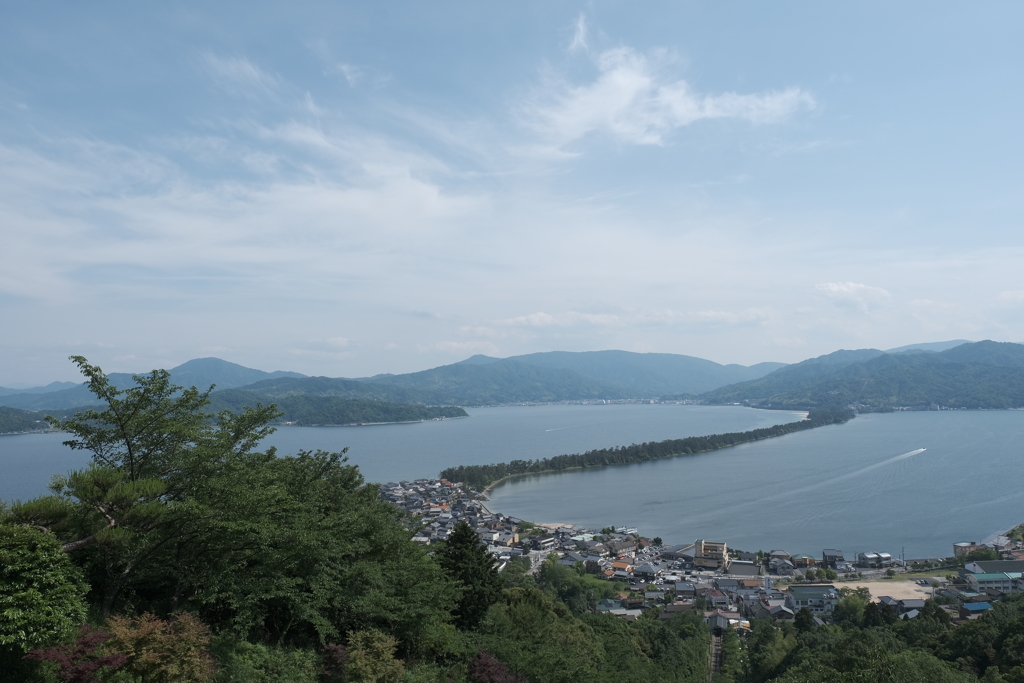 傘松公園から眺める海の京都