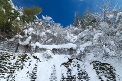 大雪の週末、僅かな晴空２