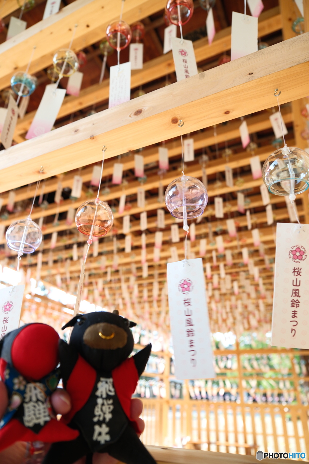 櫻山八幡宮の風鈴７