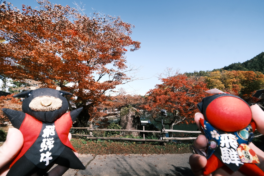 飛騨の里の紅葉巡り１６