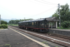 丹後由良駅にて