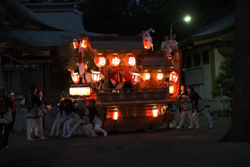 零和初日のだんじり祭２