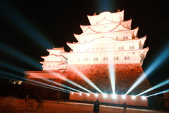 姫路城ナイトイベント、シロノヒカリ 白鷺が輝く夜３