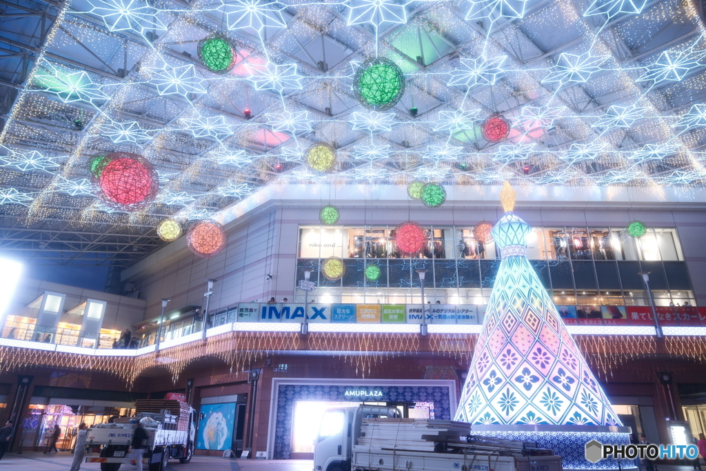 鹿児島中央駅のイルミネーション２