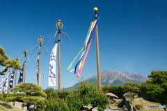 仙巌園も桜島が見えるスポット１