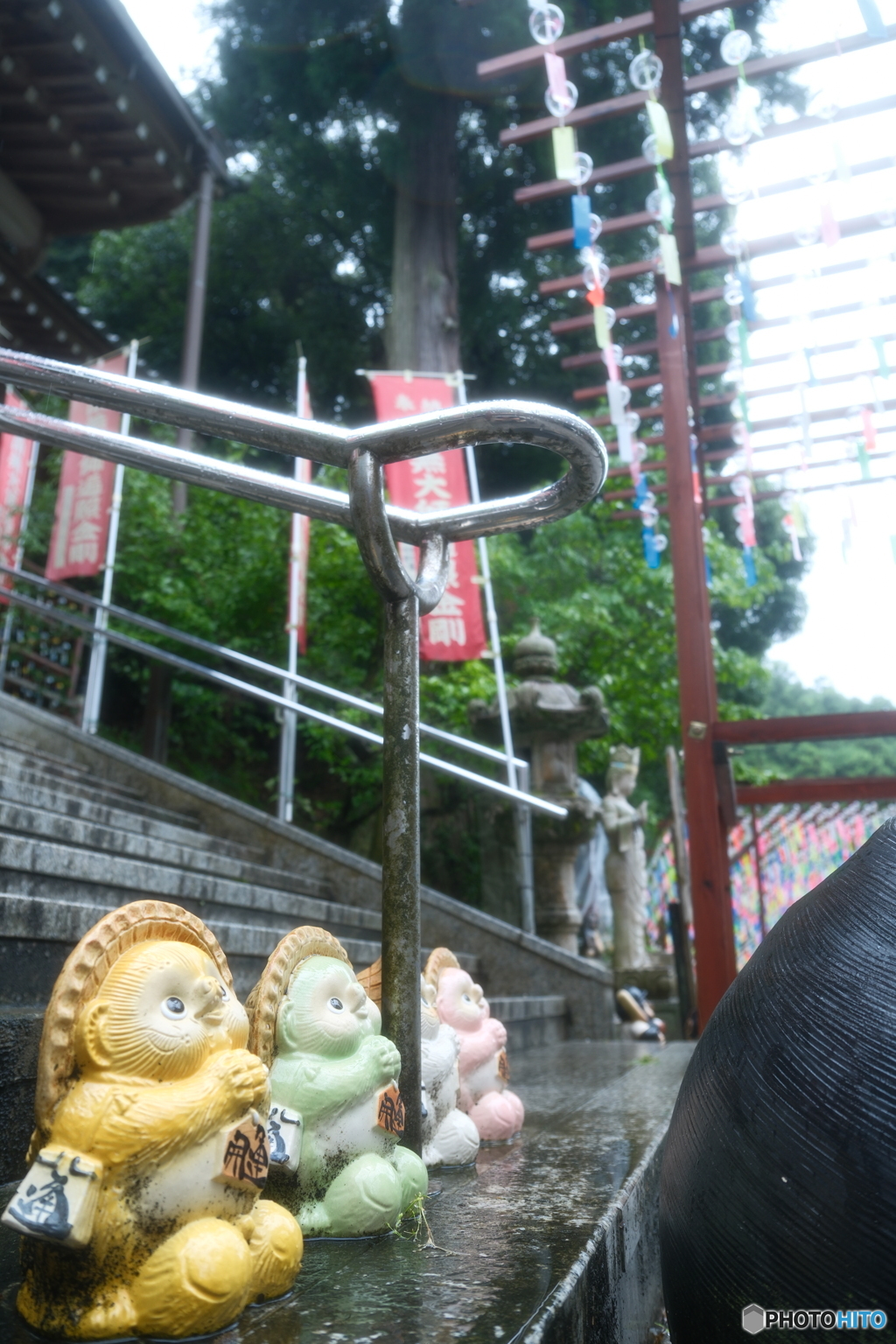 盆休み早々の雨の中だった時５