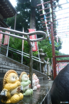 盆休み早々の雨の中だった時５