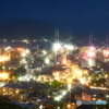 桜島と夜景２