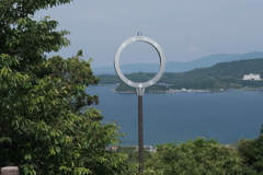 傘松公園から眺める海の京都＋かわらけ