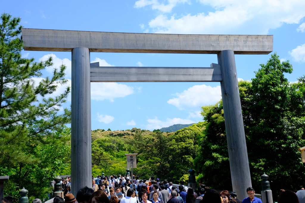 伊勢神宮にて１