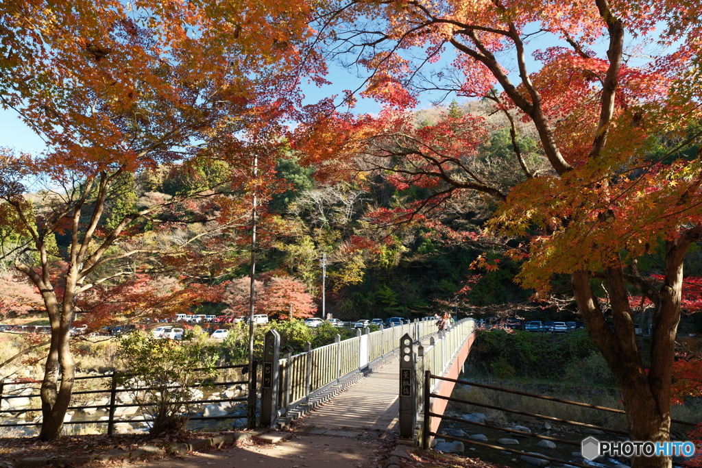 香嵐渓の紅葉１８