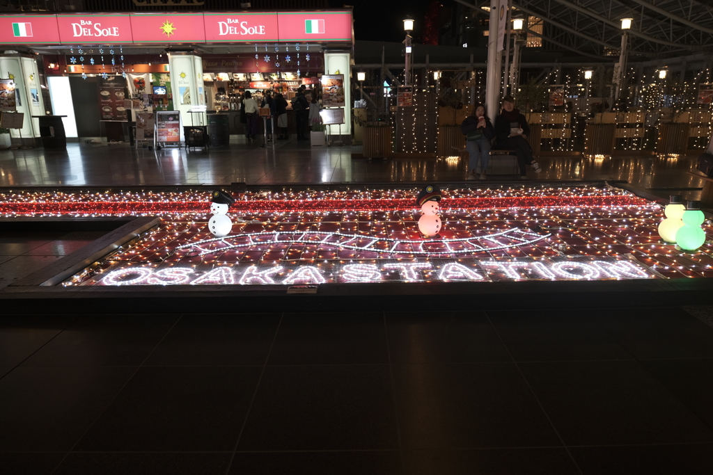 大阪駅エテルナイルミネーション５