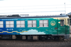 宮津駅にて見かけた列車