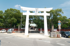 唐津神社の鳥居