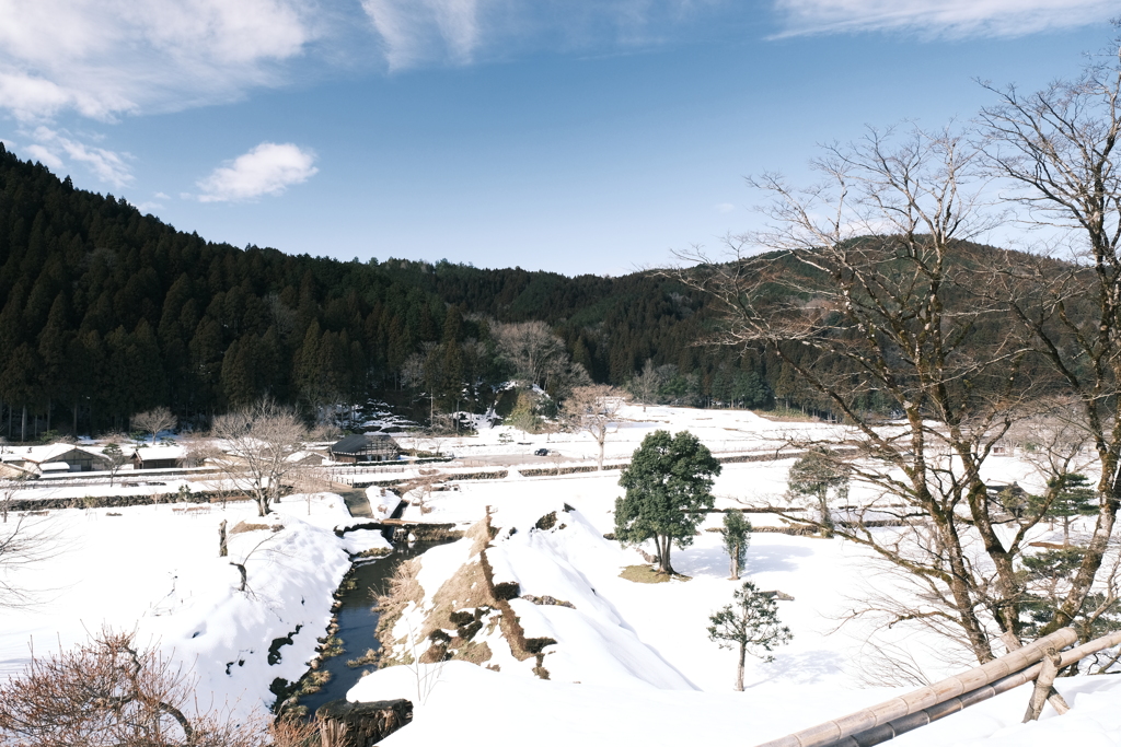 晴れた日の雪景色１１