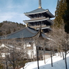 1月の豪雪地帯にしては思った以上雪が少なかった時１