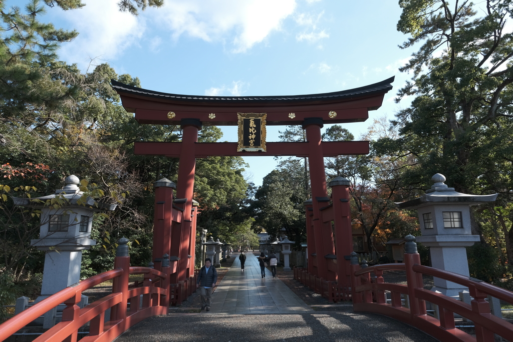 氣比神宮にやって来ました