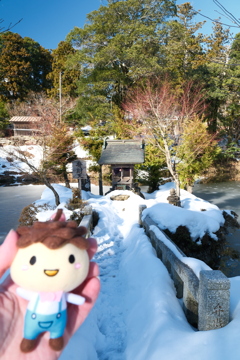 雪は少ないが晴れていた時６