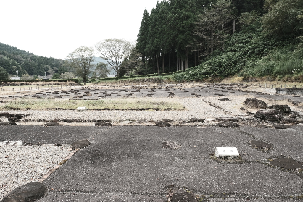 一乗谷朝倉氏遺跡にて１