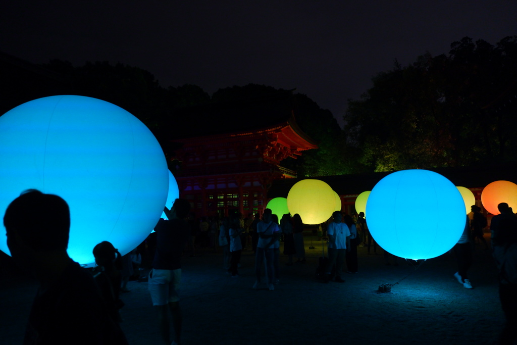 下鴨神社 糺の森の光の祭７