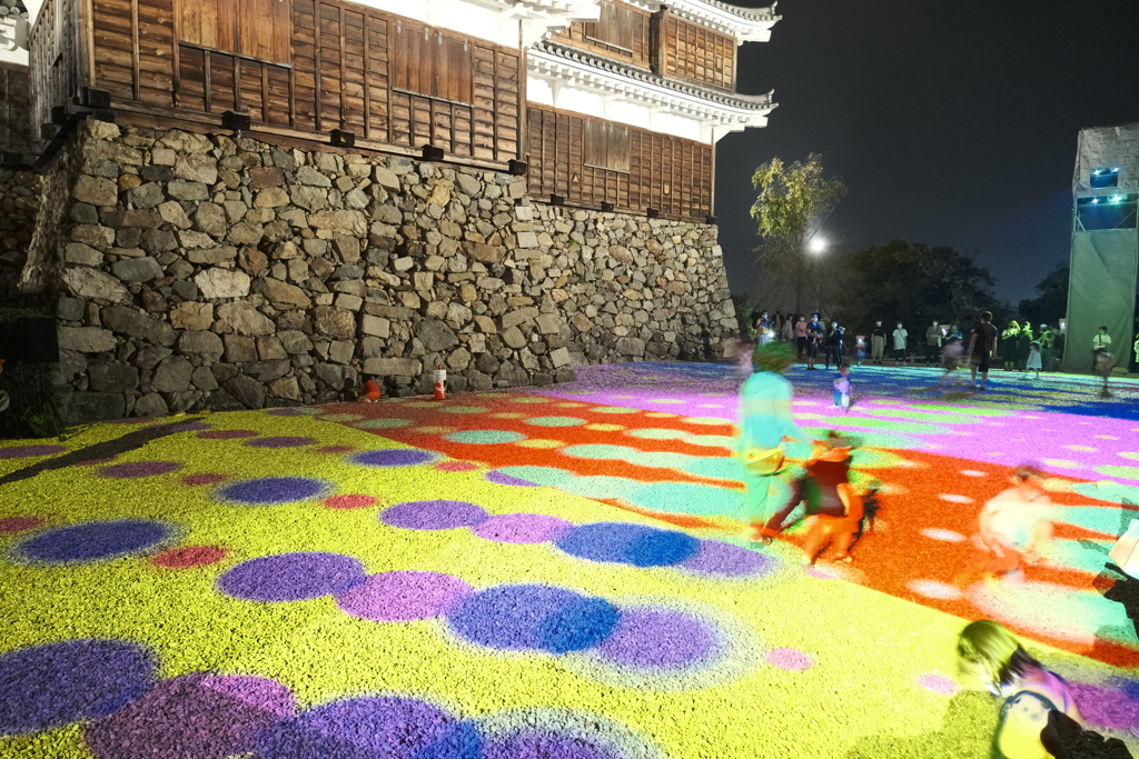 福知山イル未来と2021by福知山城８