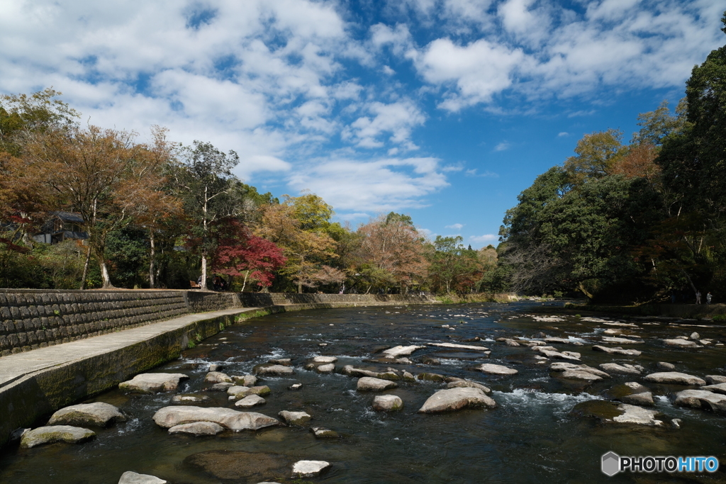 秘境で穴場な紅葉の旅９