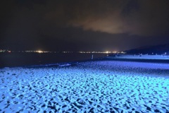 天橋立砂浜ライトアップ ２