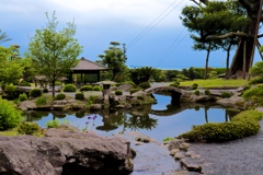 南の日本庭園
