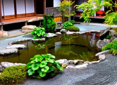 南の日本庭園②