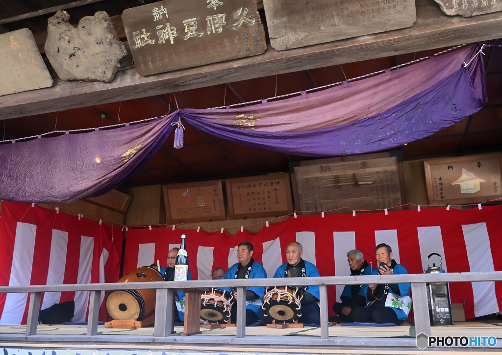 正月お囃子・武州岩槻久伊豆神社