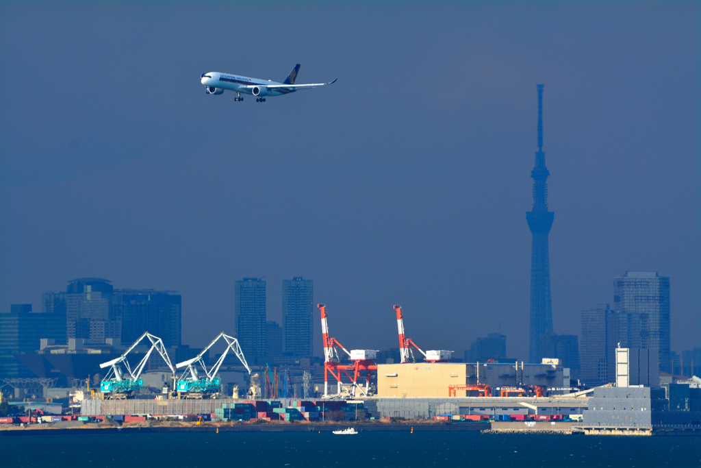 羽田空港国際線着陸前 by YOJ344 （ID：7558360） - 写真共有サイト ...