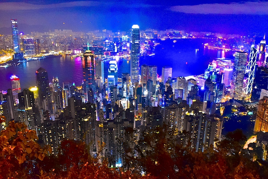 香港　夜景